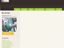 Tablet Screenshot of grappin.pl